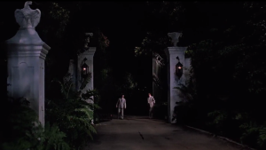 The gate at the entrance of Tony's home